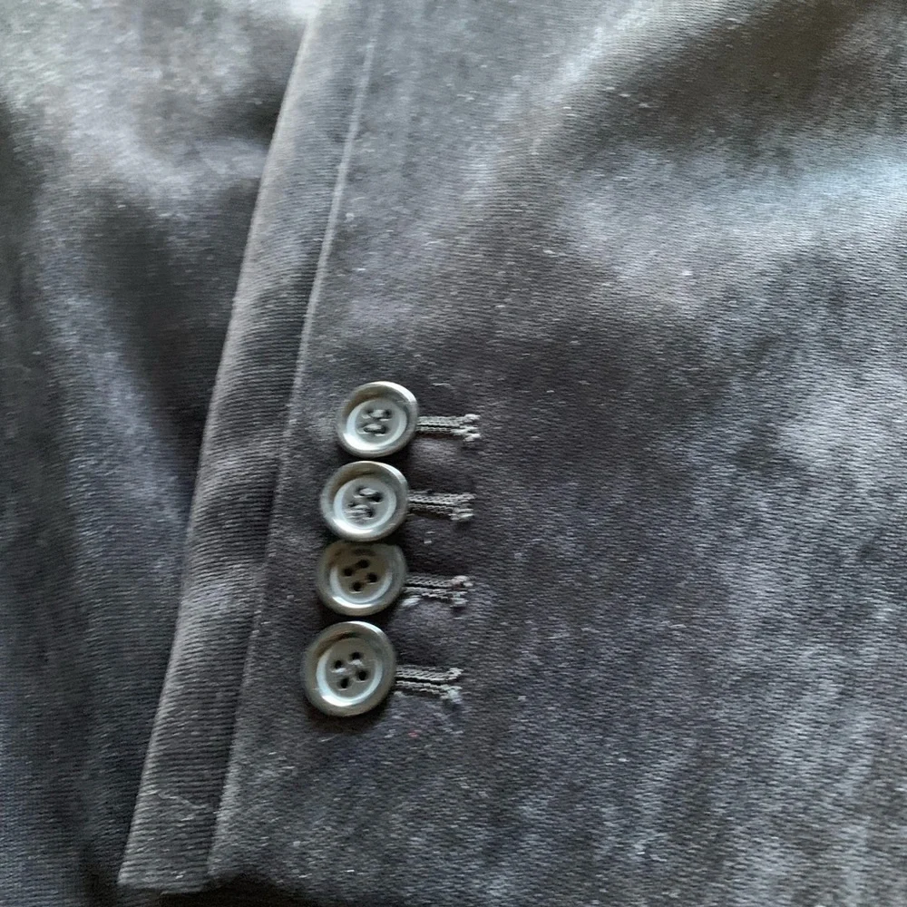 KDJ Black Blazer with Eagle Embroidery